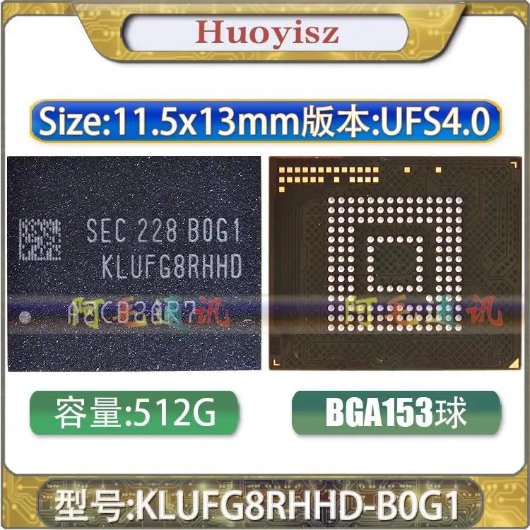 KLUFG8RHHD-B0G1 ϵ ũ UFS4.0, 8 Gen2, BGA153  ֽ IC SSD, PRMB IS 0  , IC  ٽ, 512GB, 512G